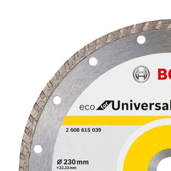 Disco Diamantado Turbo Bosch Eco Universal 230X22,23X3,0X7mm