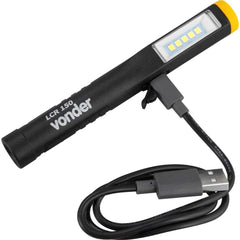 Lanterna Led Caneta Recarregável Vonder LCR150 150lm 100lm 3,7V 350mAh USB-C