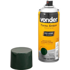 Tinta Spray Acrílica Verde Escuro 350ML/250G Vonder