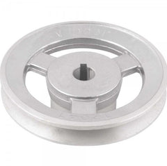 Polia Alumínio 1 Canal Perfil a 120mm c/ Furo 5/8'' Vonder