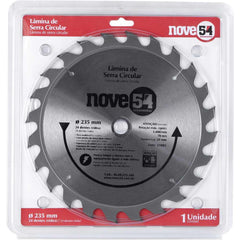 Lâmina de serra circular vídea 235mm 24 dentes Nove54