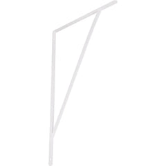 Suporte para Prateleira 50 cm x 30 mm Branco Soldado Tradestar