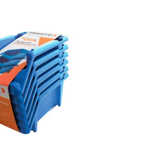 Kit 6 Gavetas Empilhaveis N3 Azul Presto