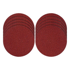 Disco De Lixa Com Velcro 115 Mm Grão 60 10 Peças Mtx P60 Abrasivo