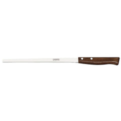 Faca Para Fiambres Tramontina Tradicional 9 Polegadas 23cm Aço Inox Cabo Madeira Natural Resistente