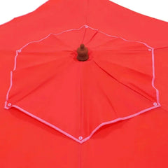 Ombrellone Madeira Cobertura PVC 2 metros vermelho Bel Lazer