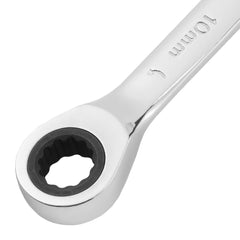 Chave de Catraca Combinada 10mm Aço CrV Cromada 58 HRC MTX 148039