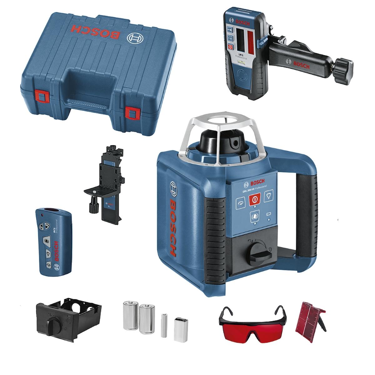 Nível A Laser Rotativo Bosch Grl 300 Hv 300 M Em Maleta