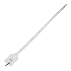 Broca Chata Para Madeira Longa 32mm 300mm Aço 45 HRC 48-52 MTX Profissional