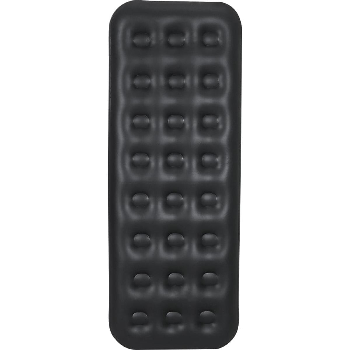 Colchão Inflável Solteiro Deluxe Comfort Bel Preto Toque Aveludado e Fácil de Guardar - Guimepa