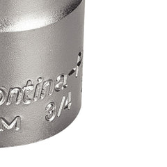 Soquete Estriado 27mm 3/4'' Hyper Drive Acabamento Cromado Cromo Vanádio DIN 3124 Tramontina PRO