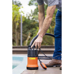 Bomba D'água Submersível 1100W 220V 15000L/h Tramontina BTS1100L com Boia