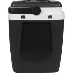 Caixa Térmica 36L Bel Preta e Branca com Trava e Alça Ergonômica