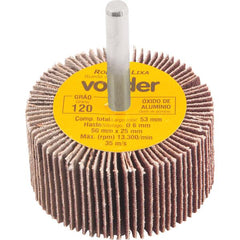 Roda de Lixa 50x25mm com Haste G120 Vonder