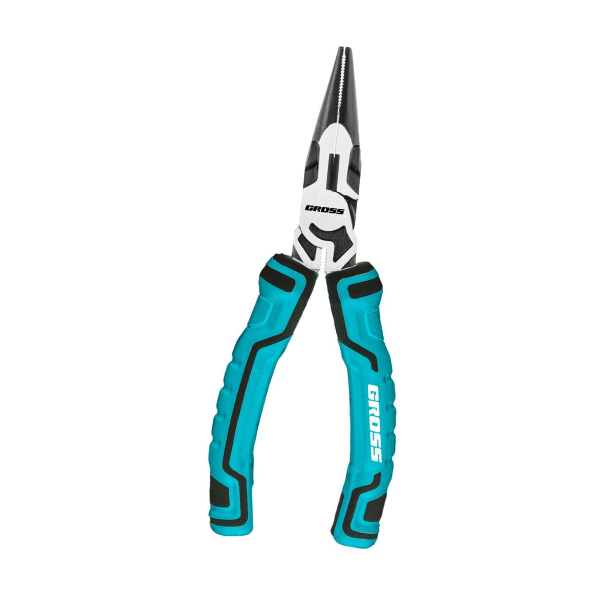 Alicate Bico Meia Cana Reto Reforçado 1/2 Pol-165mm Aço CrV Gross 1719755