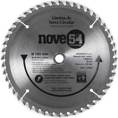Lâmina de serra circular vídea 185mm 48 dentes Nove54