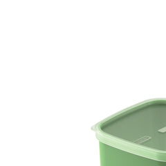Pote Tramontina MixColor 2,7 L Verde Sálvia Polipropileno Com Tampa Transparente Livre De BPA
