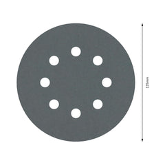 Disco De Lixa Bosch Pro F355 125mm Grano 600 - 5 Unidades
