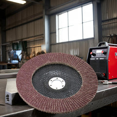 Disco Flap 180 mm G100 Fibra Reto Aço Tradestar