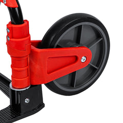 Carrinho de Carga Dobrável Multiuso 150kg Plataforma 485x350mm 2 Rodas Dobrável MTX