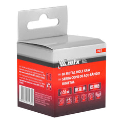 Serra Copo Metal Aço Rápido Bimetal 51mm 1PC MTX 724519 - Alta Eficiência