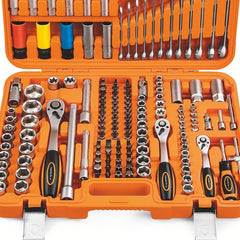 Kit de Ferramentas para Oficinas 176 Peças Tramontina PRO Aço Cromo Vanádio e Molibdênio Completo