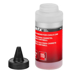 Pó de Giz Vermelho para Marcação Linha 115g 1PC MTX Construção e Reforma