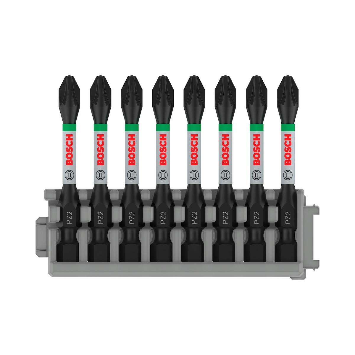 Jogo Bits Bosch Pro Pozidriv Impact 55mm 8 Unidades