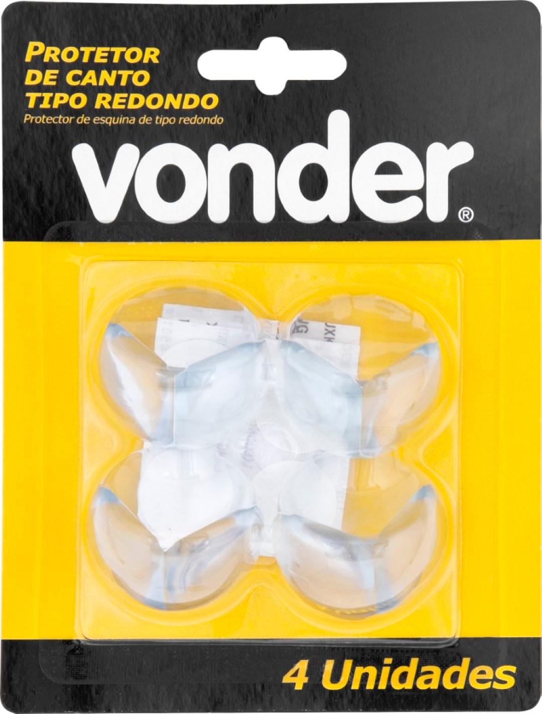 Protetor de Canto Tipo Redondo com 4 peças Vonder