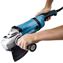 Esmerilhadeira Angular 230mm 9'' 2600W Metal 6600 RPM com Chave de Pino e Punho GA9040S 220V Makita
