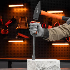 Talhadeira Sextavada Aço Carbono 300x24mm Cabo Emborrachado Com Protetor Sparta Master