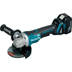 Esmerilhadeira Angular 125mm 18V Metal 8500RPM com Bateria Carregador Maleta DGA505RFE Makita