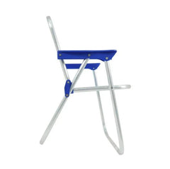 Cadeira Infantil Aluminio Hot Wheels Azul Bel