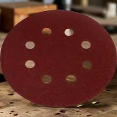 Disco Lixa 125 mm G100 Alvenaria com Fixador Tradestar