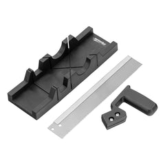 Caixa Plástica Meia Esquadria Com Serra 300mm 65mm 40mm 45° Sparta 2253055