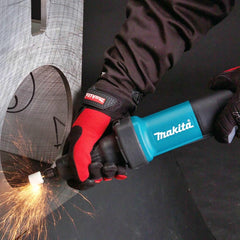 Retificadeira 6mm 1/4'' 400W 25000 RPM Pinça 6mm Industrial Metal com Chaves GD0600 220V Makita