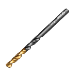 Broca Para Metal 3,8mm HSS Revestimento Nitreto Titânio Golden 2 Peças