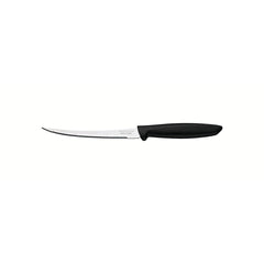 Faca Para Tomate Tramontina Plenus Aço Inox 5 Polegadas Cabo Polipropileno Preto Microsserrilhada
