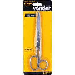 Tesoura para alfaiate 20 cm metálica Vonder