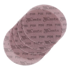 Disco de Lixa Telado com Velcro para Parede e Teto Grão 150 150mm 5 Unidades MTX 7388255