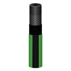 Mangueira Flex Para Jardim Tramontina 200m 4 Camadas 10 Bar 50°C Verde Com Faixa Preta