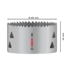 Serra Copo Bosch Pro Multi Material Cobalto 89 mm 3.1/2''