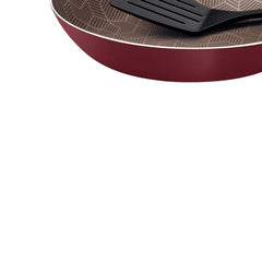 Frigideira Tramontina Paris 22 cm 1,0 L Antiaderente Starflon Max Com Espátula De Nylon Vermelha