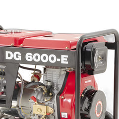 Gerador à Diesel Dg6000E 120/240V Biv 4600W Kawashima