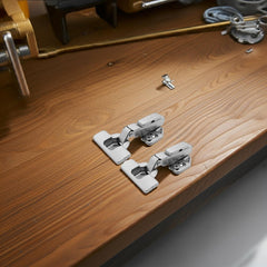 Dobradiça Clip On Soft Close 3D Curva Tradestar