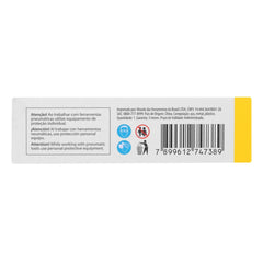 Grampos Pneumáticos Denzel 6mm 0,6mm 128mm 5000pcs Fixação Segura Estofamento Marcenaria