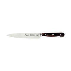 Faca Utility Tramontina Century Wood 6 Polegadas Aço Inox Forjado Cabo Madeira Tratada Profissional