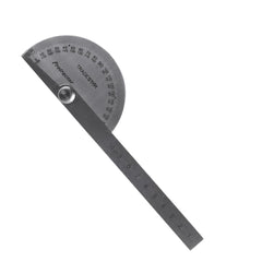 Transferidor de Ângulos 0º - 180º Graus Aço Inox Tradestar