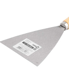 Espátula betumadeira aço carbono 4" 10cm cabo madeira Nove54