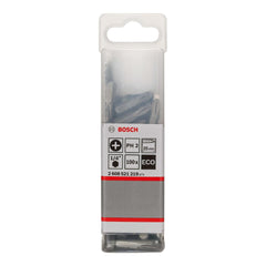 Ponta Parafusar Bosch Eco Extra Hard Ph2 25mm Phillips 100U